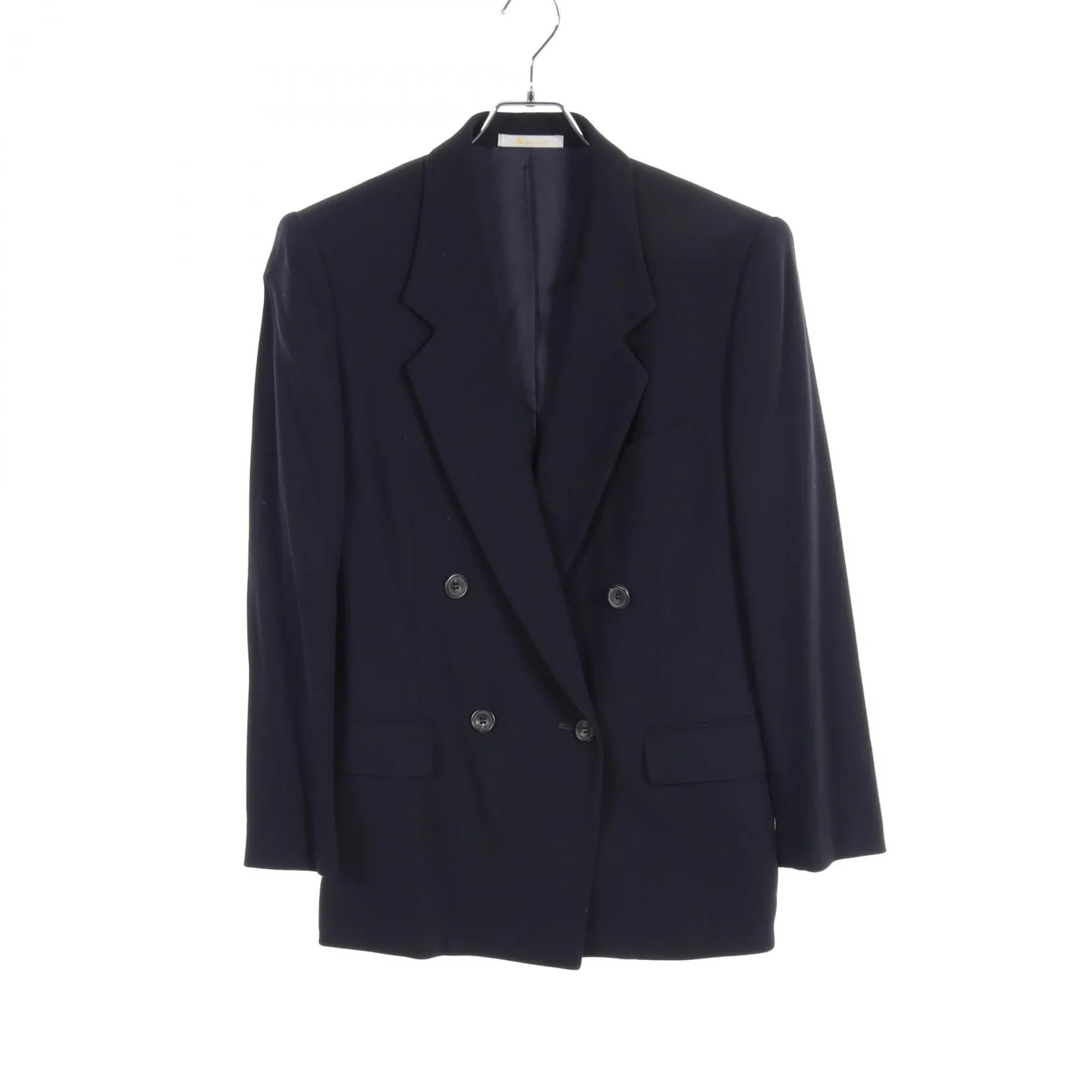 Aquascutum Wool Tailored Jacket Navy