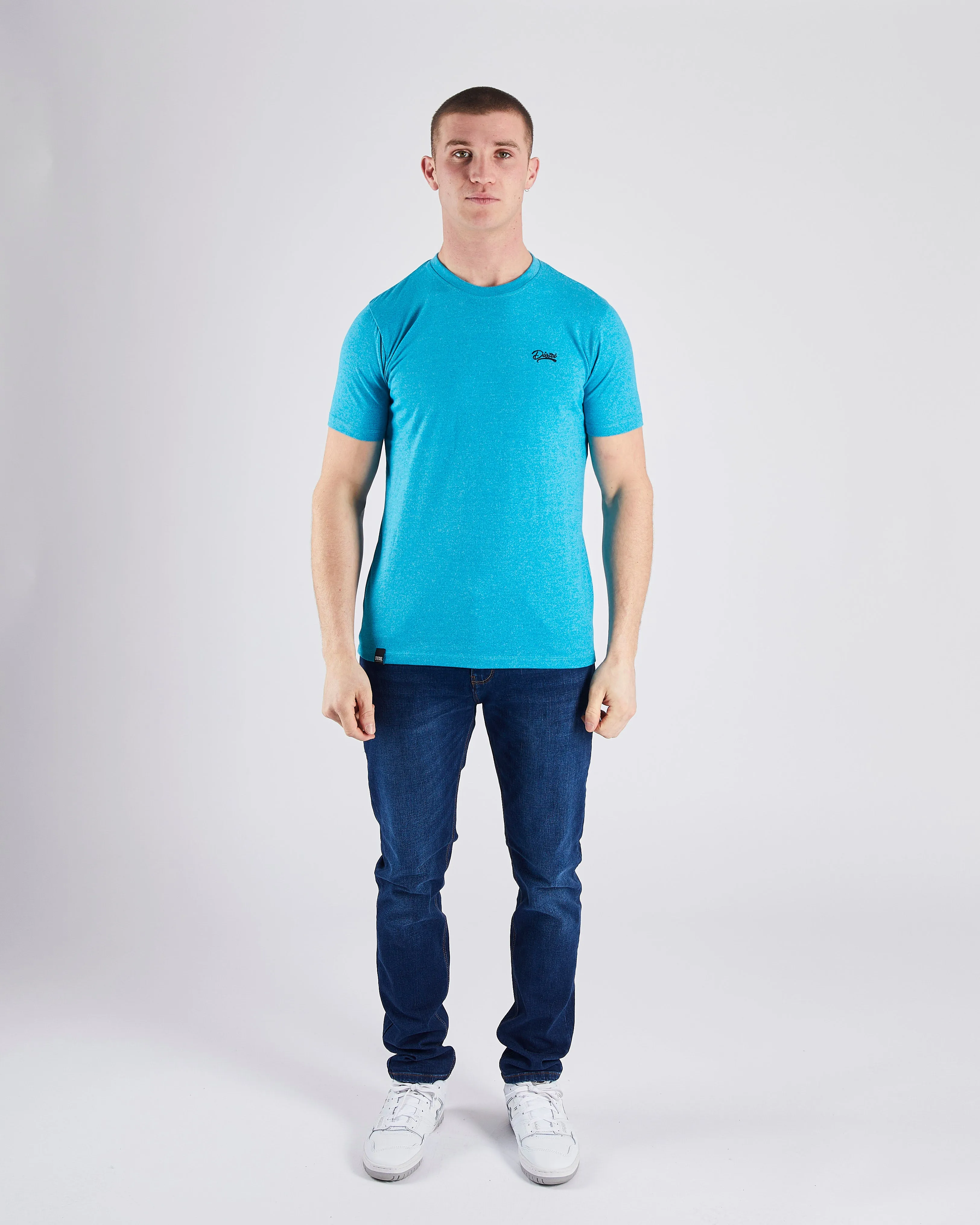 Basic Sky O Neck Algiers Blue