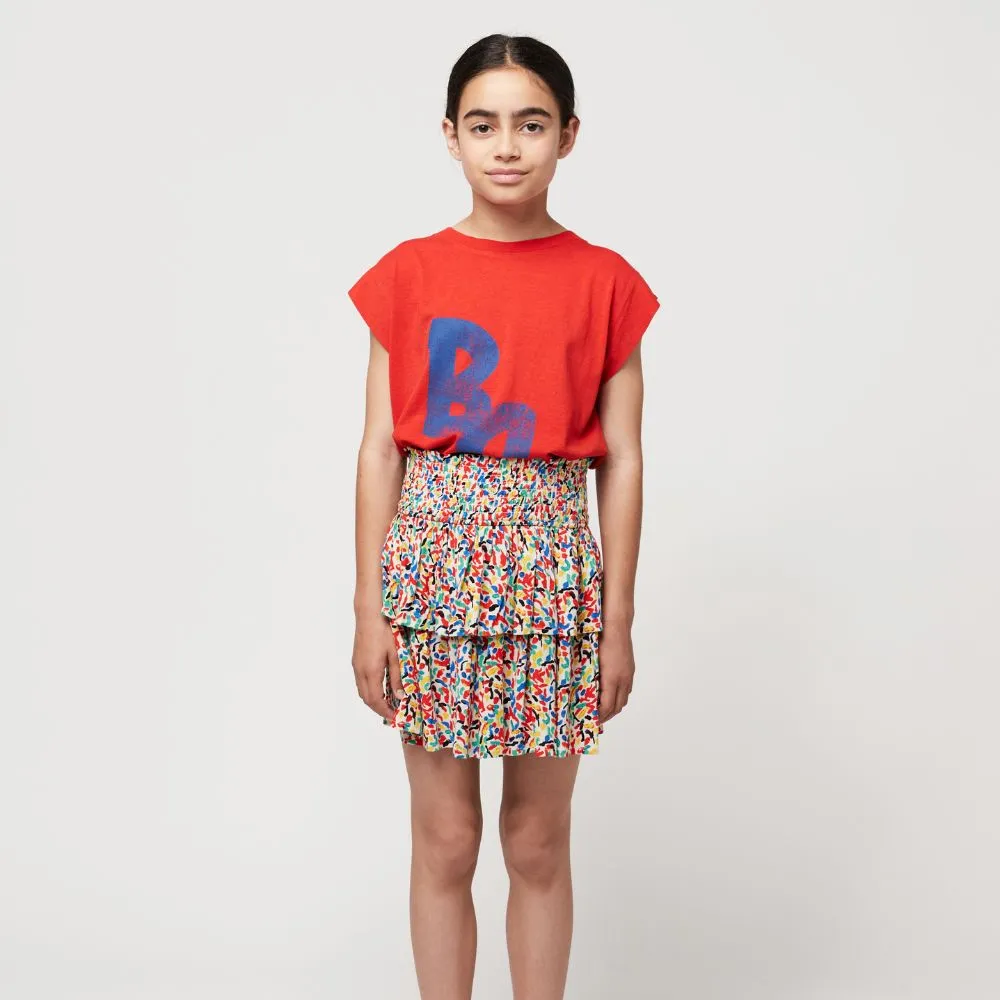 Bobo Choses Confetti all Over Woven Ruffle Skirt