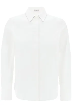 BRUNELLO CUCINELLI Camicia Con Shiny Collar