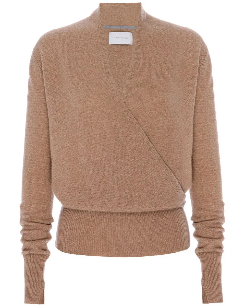 Carmel Melange Phinneas Wrap Sweater