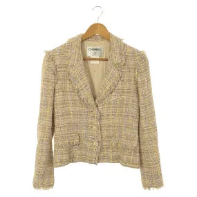 Chanel Cotton Tailored Jacket Blazer