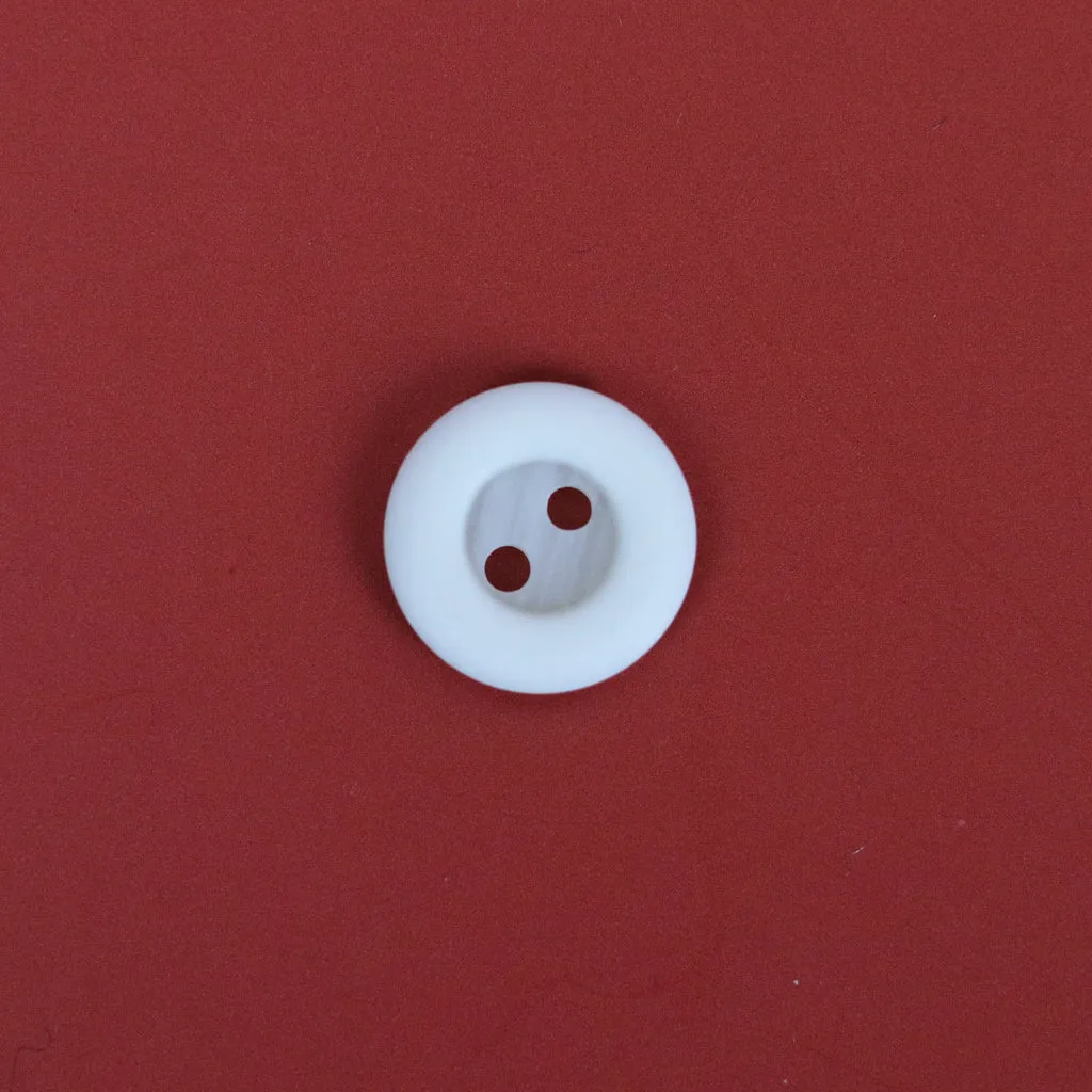 Classic 2 Hole Buttons - 13mm - Off-white