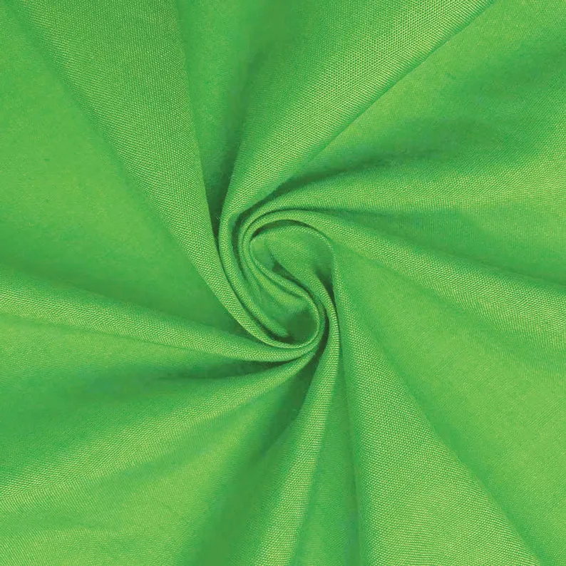 Classic Green Premium Cotton Quilting Solids Fabric