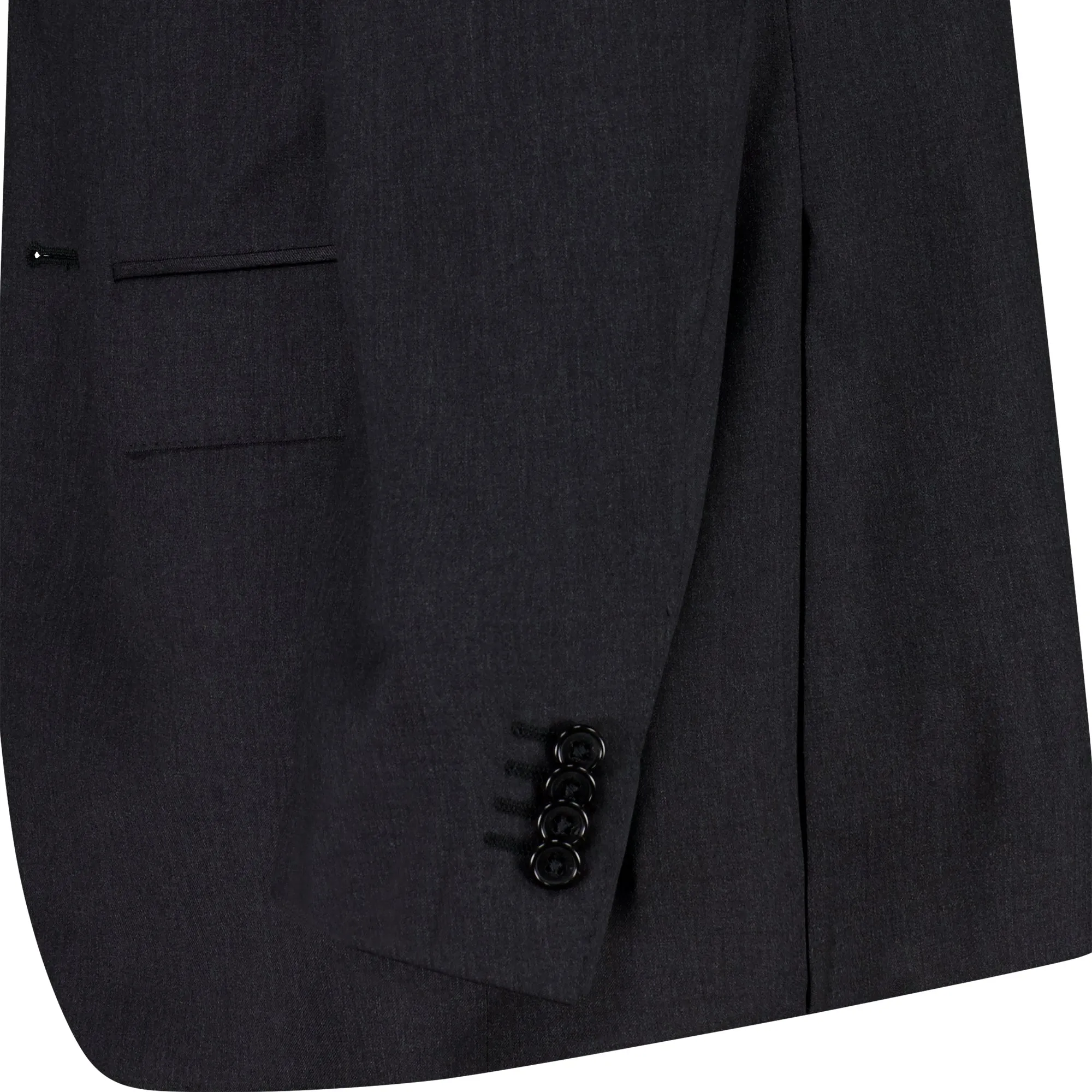 CORNELIANI Plain Leader Suits CHARCOAL