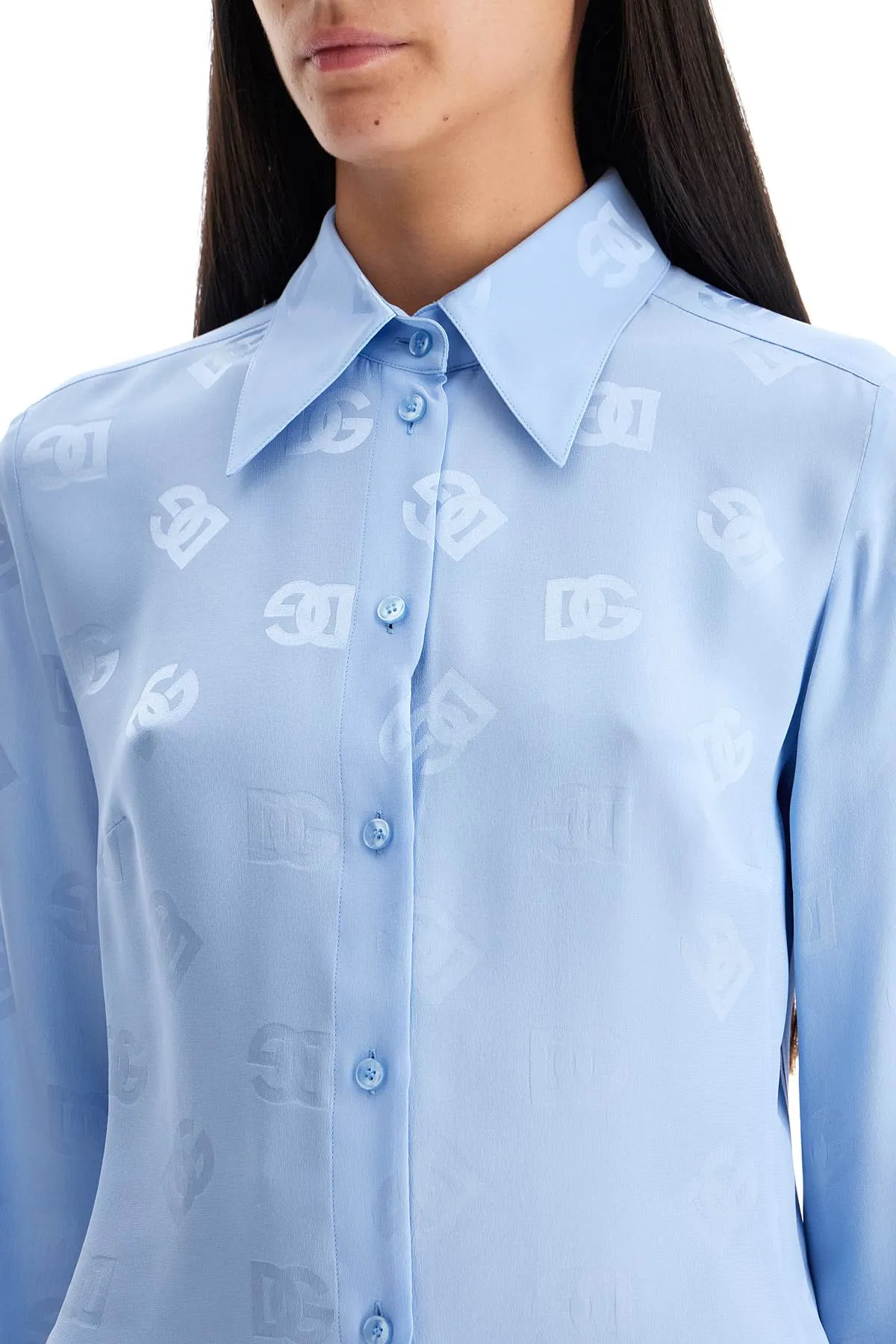 Dolce & Gabbana Silk Dg Shirt