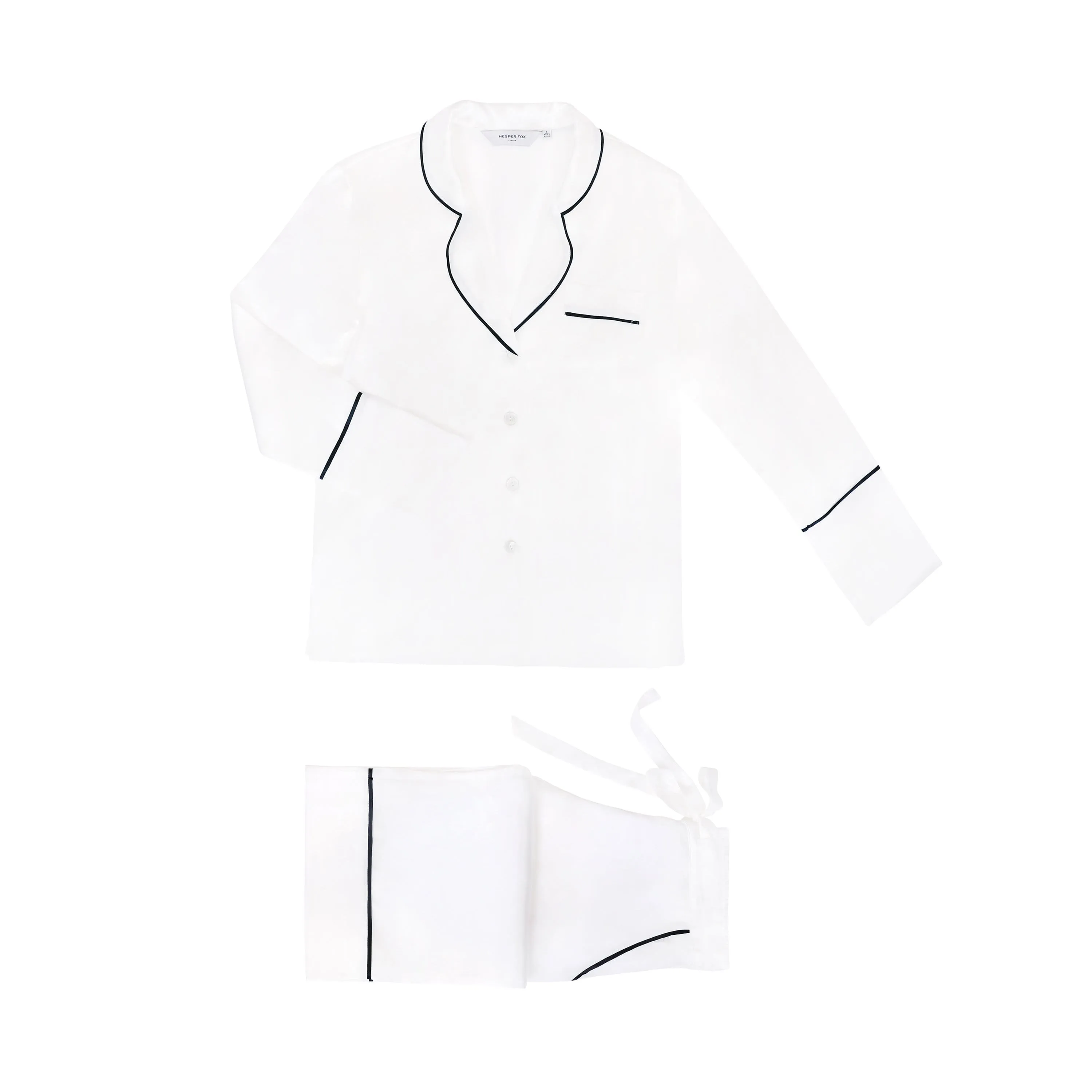 Evie Ivory Silk Pyjama Set *ONLINE EXCLUSIVE*