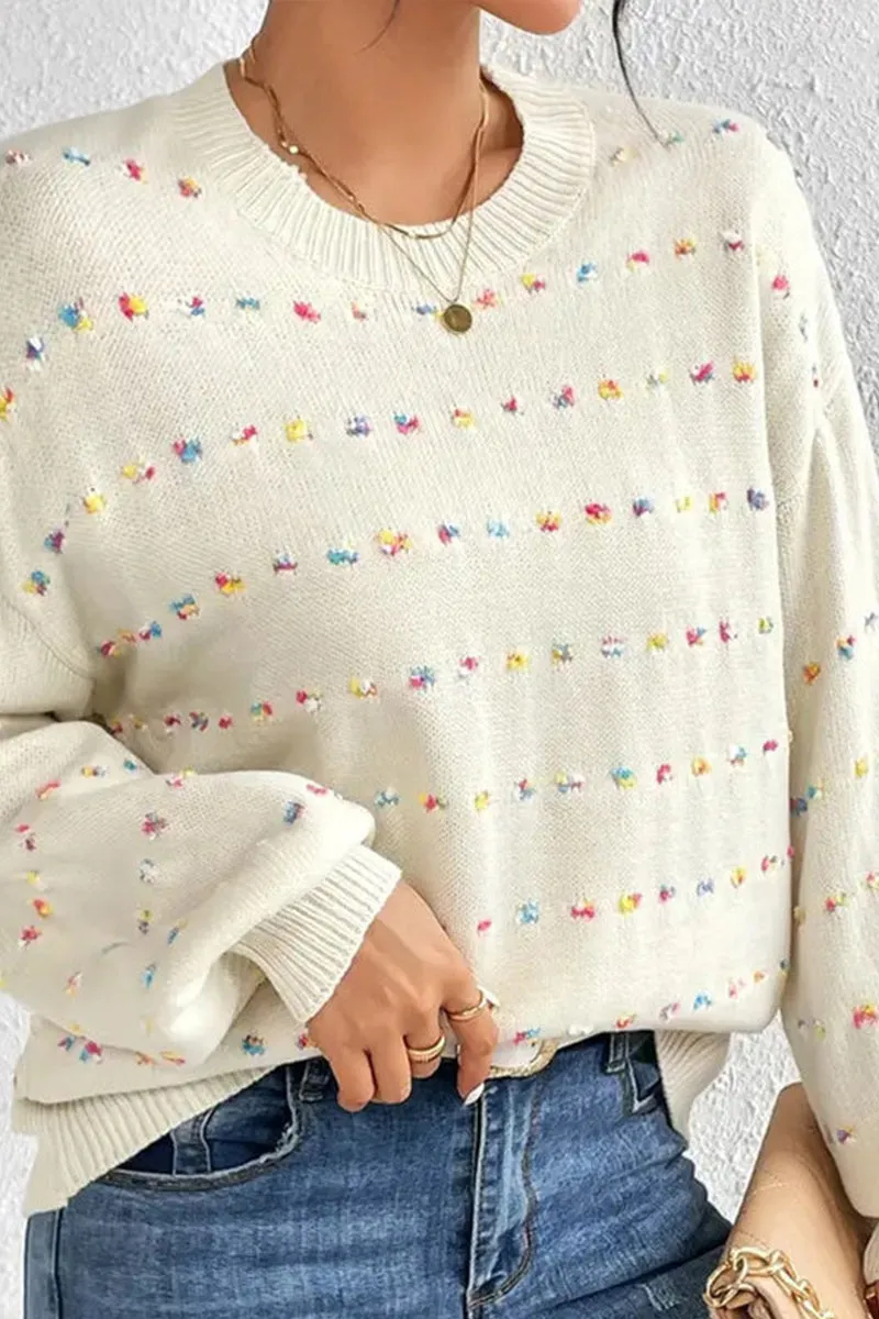 HWS1073 Confetti Dreams Sweater