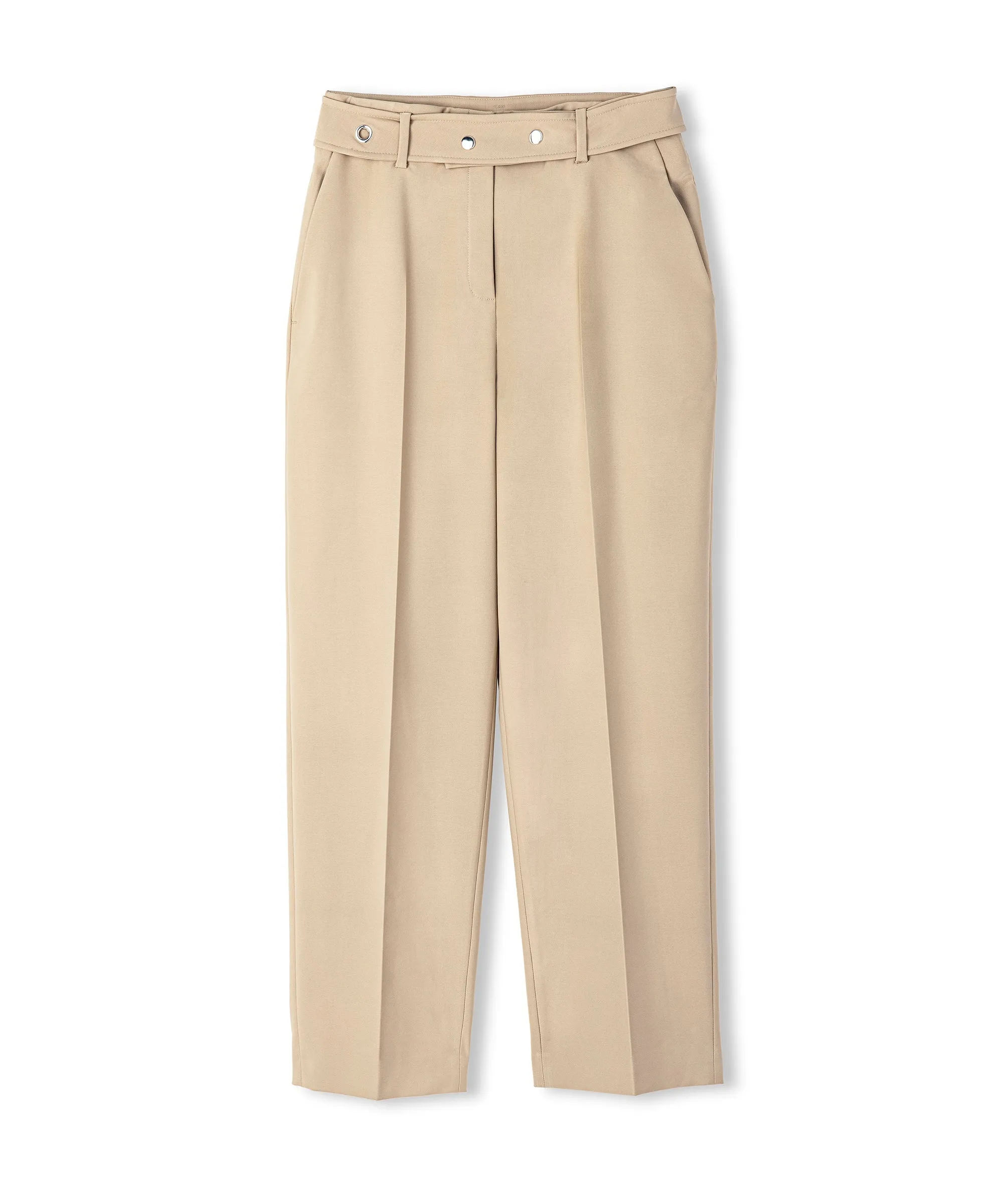 Ipekyol Trousers With Metal Accessories Natural