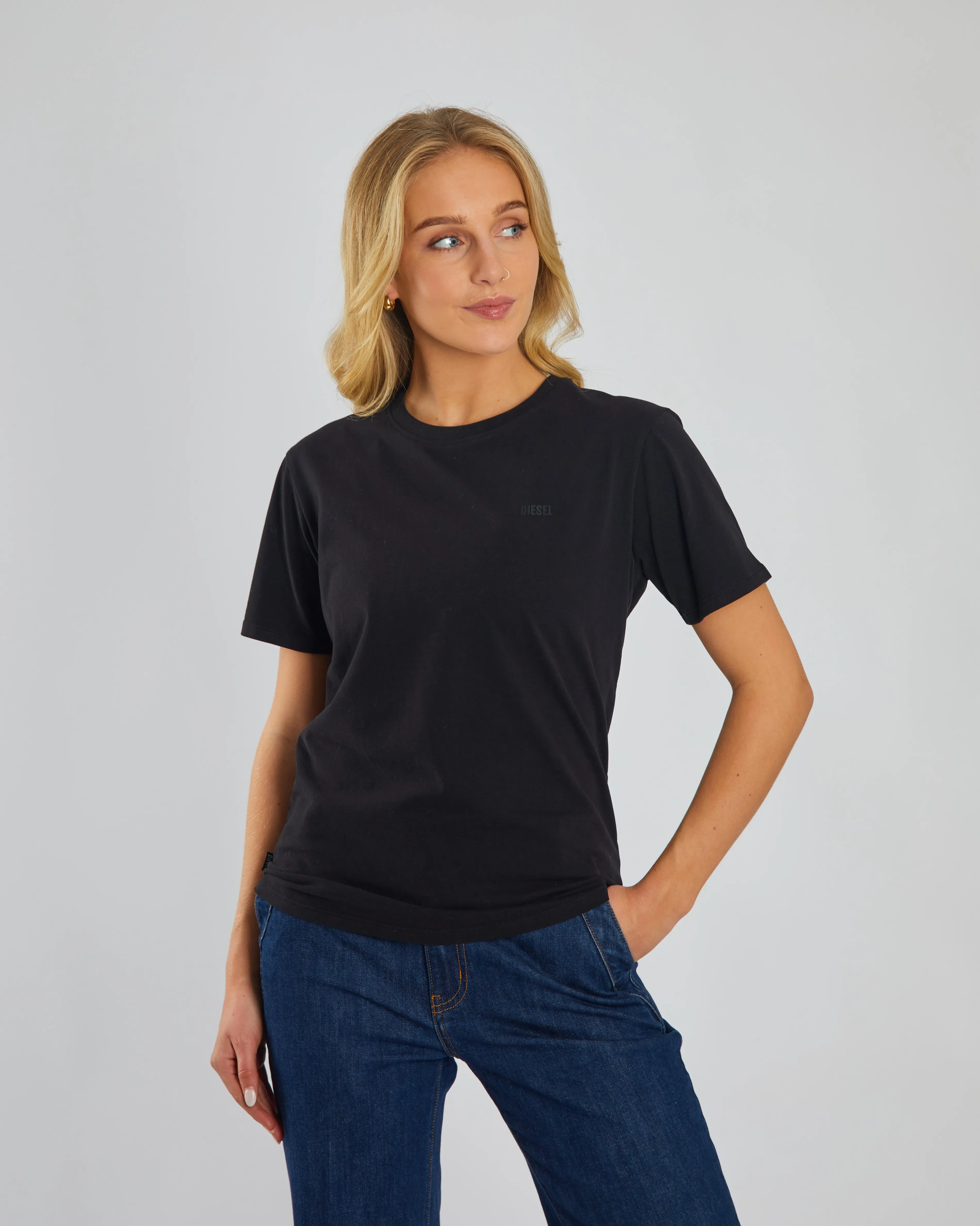 Jada Basic O Neck Black