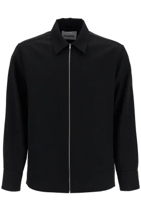 JIL SANDER zippered overshirt