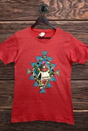 LBL AZTEC TEEPEE - RED