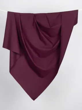 Midweight  Organic Cotton Twill - Mulberry - Swatch