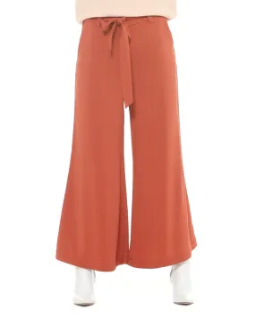 Monochrome trousers with sash