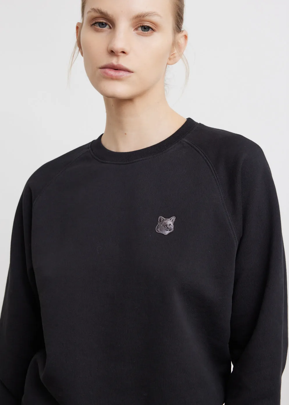 Monohrome Fox Head Patch Adjusted Sweatshirt