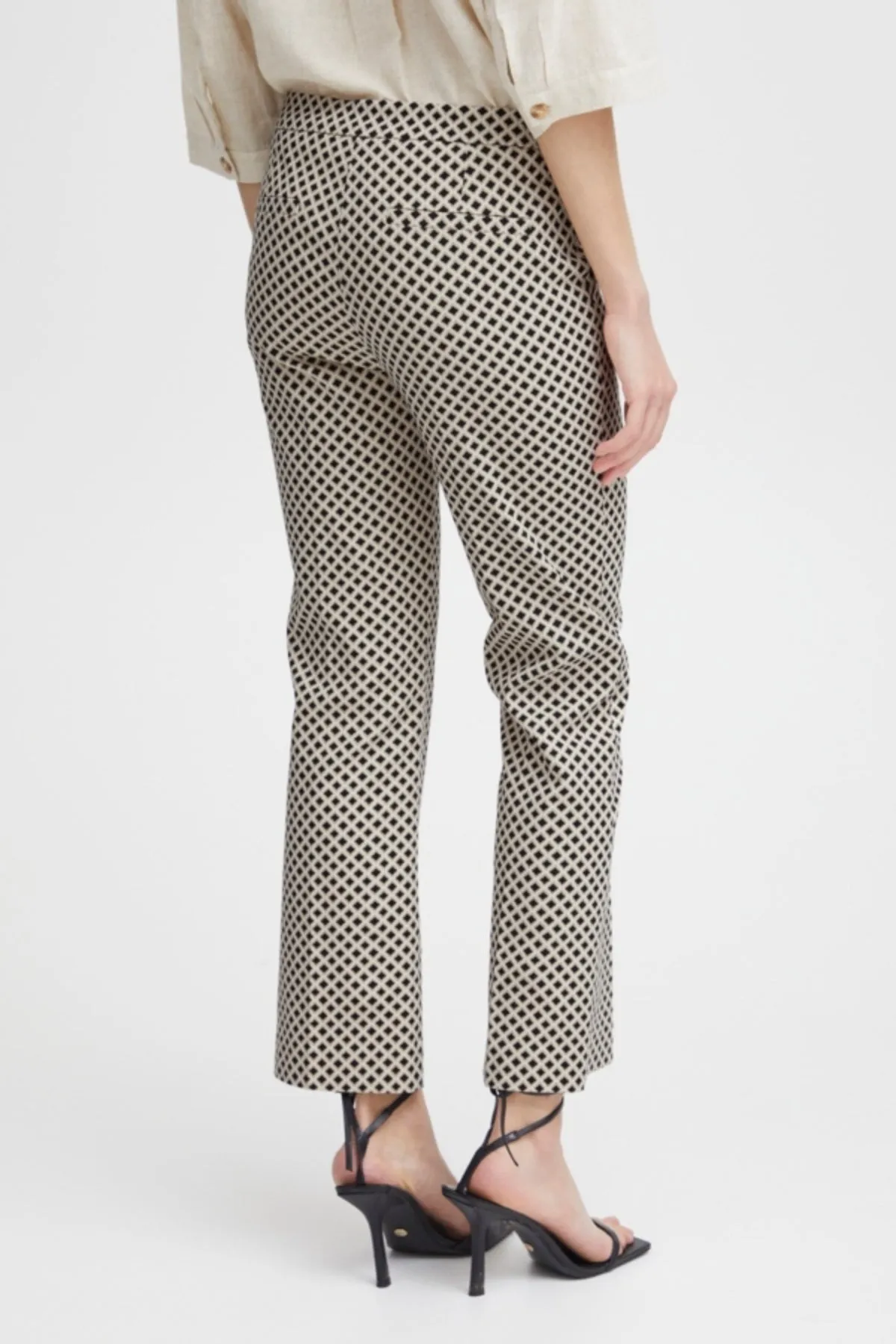 Printed Cotton Trousers