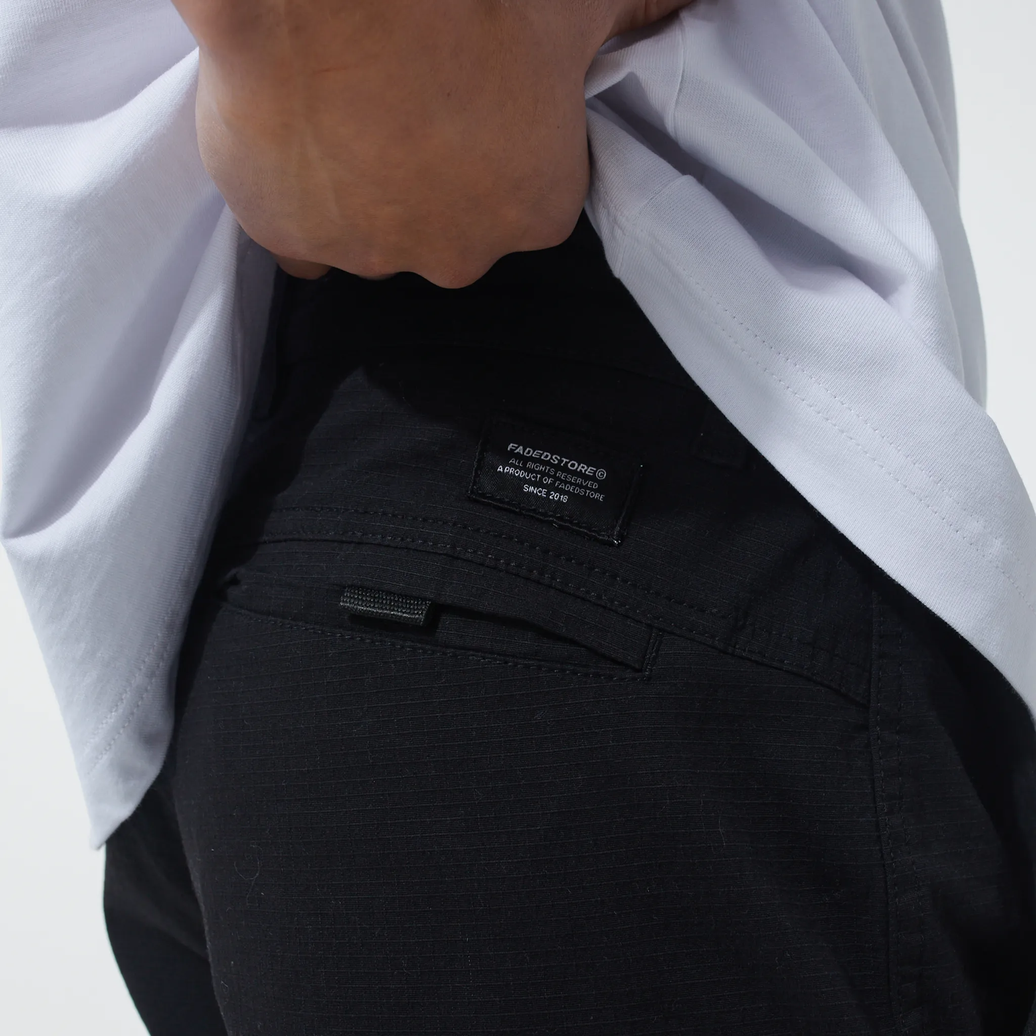 Ripstop Cargo Pant | Black