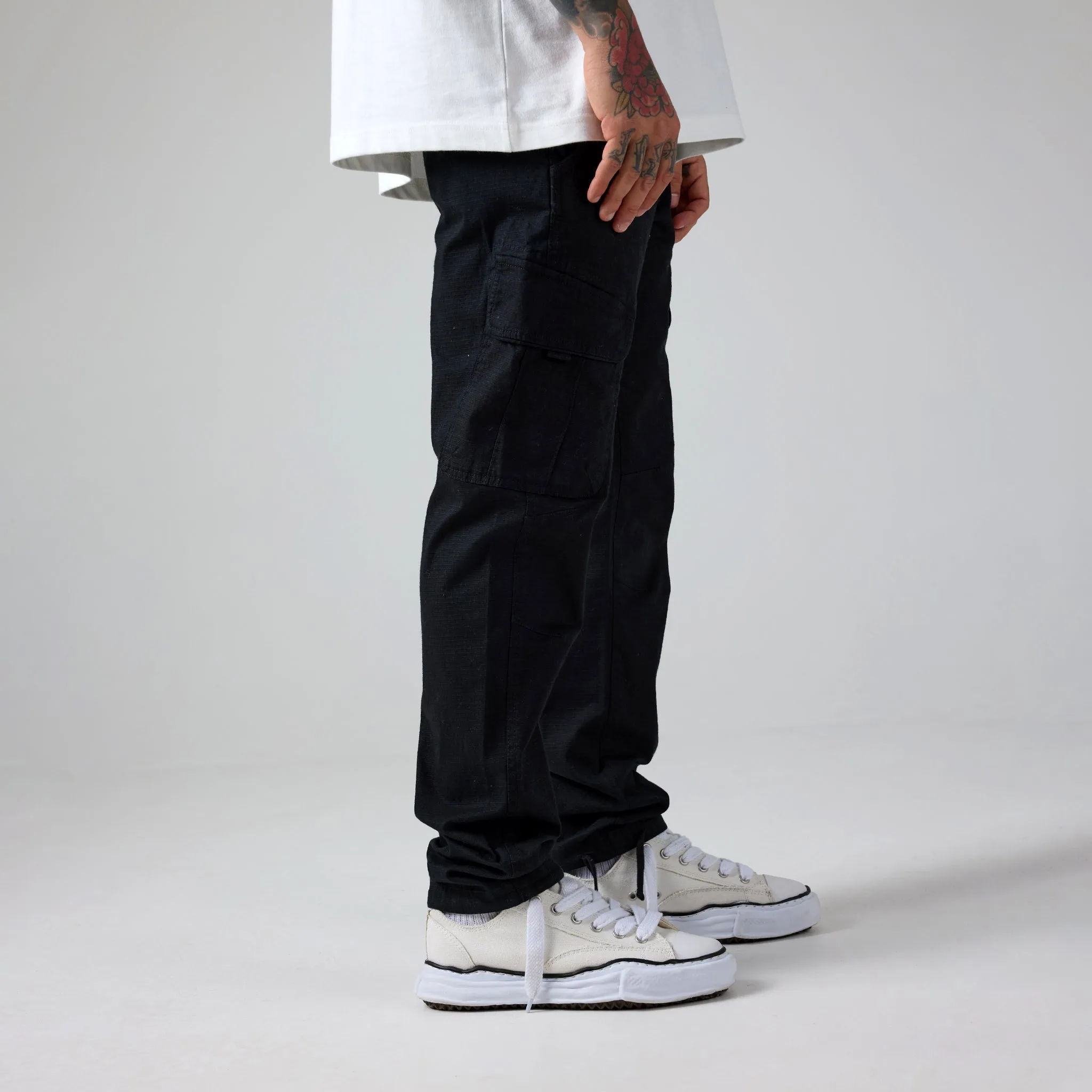 Ripstop Cargo Pant | Black