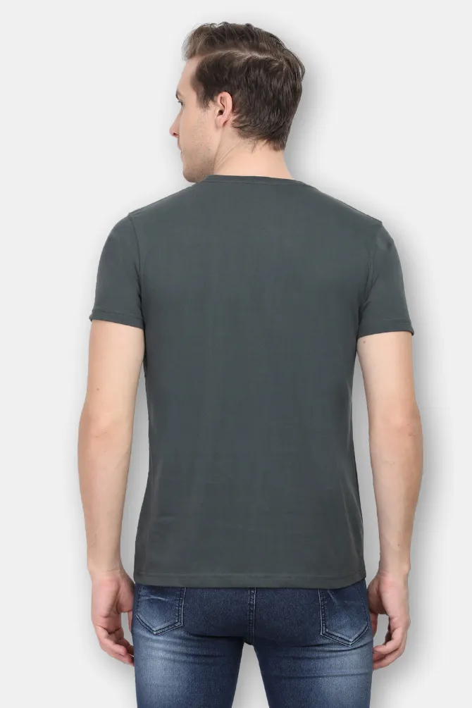 Steel Grey T-shirt for men