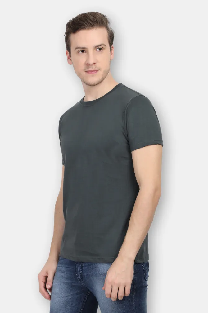 Steel Grey T-shirt for men