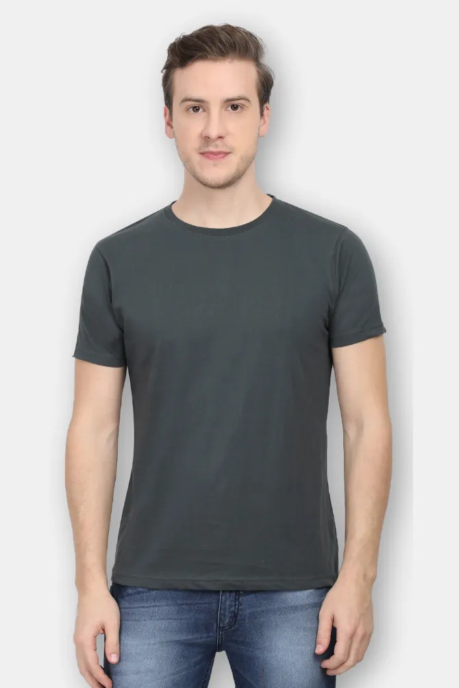 Steel Grey T-shirt for men