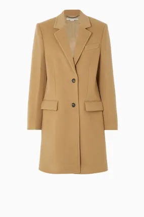 Stella McCartney Iconic Structured Coat - New Camel