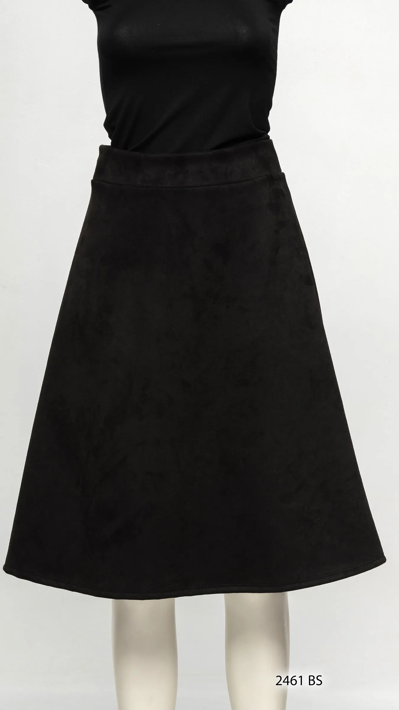 Structured A-Line Skirt