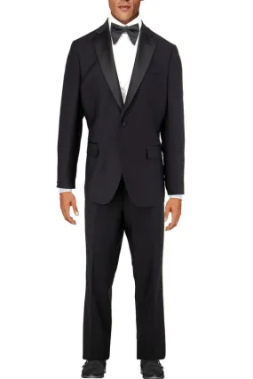 Tiglio Luxe Dolcetto Black Modern Fit Tuxedo Tig1001